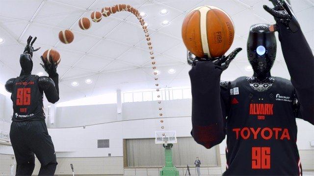 Toyota gets second Guinness World Record for basketball playing humanoid robot