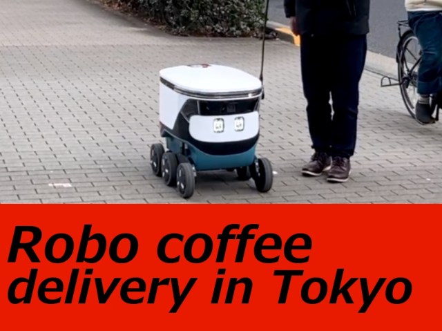 Rakuten’s Tokyo robot delivery service both is and isn’t what it promised, but is cute either way