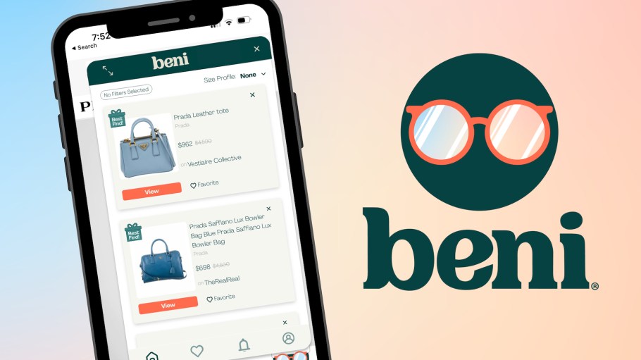 Beni, the web browser extension, that finds secondhand clothing options