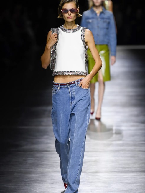 In London, Milan and Paris, designers filled their Spring/Summer 2024 collections wearable denim.