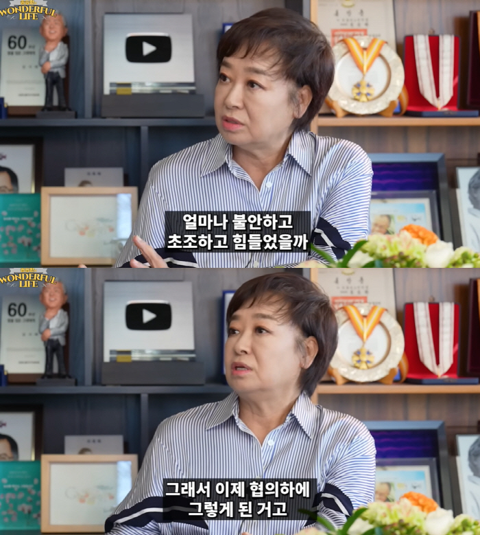 혜은이 “전 남편 김동현? 나쁜 감정 없어. 이혼 이유는..” (원더풀 …