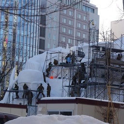 画像 さっぽろ雪まつり(2月4日～ 11日)の作業が始まりました。 の記事より 5つ目