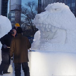 画像 さっぽろ雪まつり(2月4日～ 11日)の作業が始まりました。 の記事より 13つ目