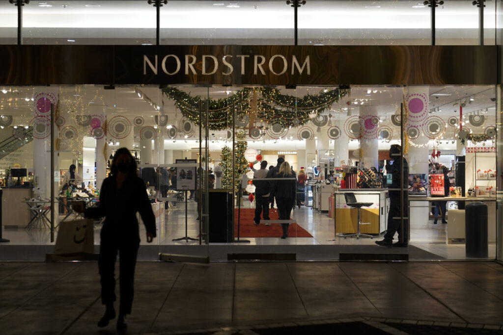 A security guard at a department store.