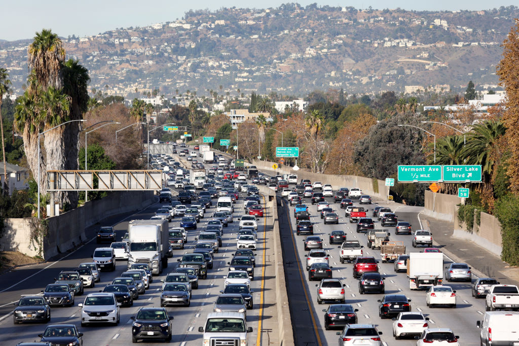 Los Angeles traffic.