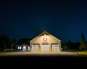 A Maine fire station.