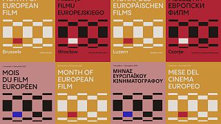 Plakat für den Monat des Europäischen Films