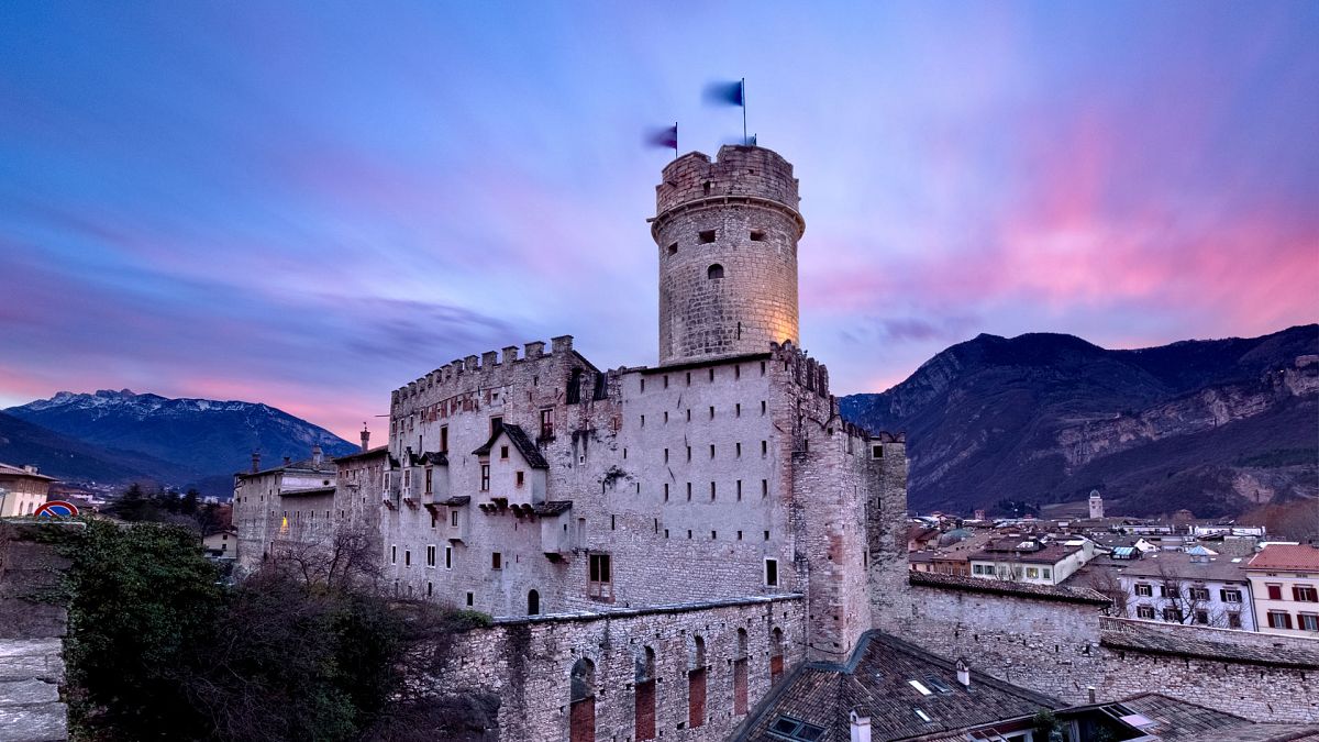 The Buonconsiglio castle in Trento,Trentino-Alto Adige region, Italy