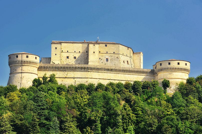 Fortezza Di San Leo in Emilia Romagna, Italy