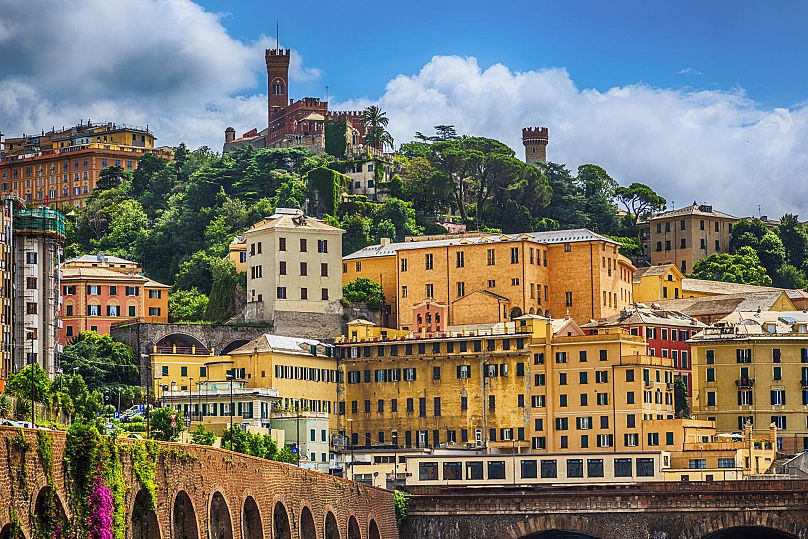 Castello d'Albertis in Genoa, Italy