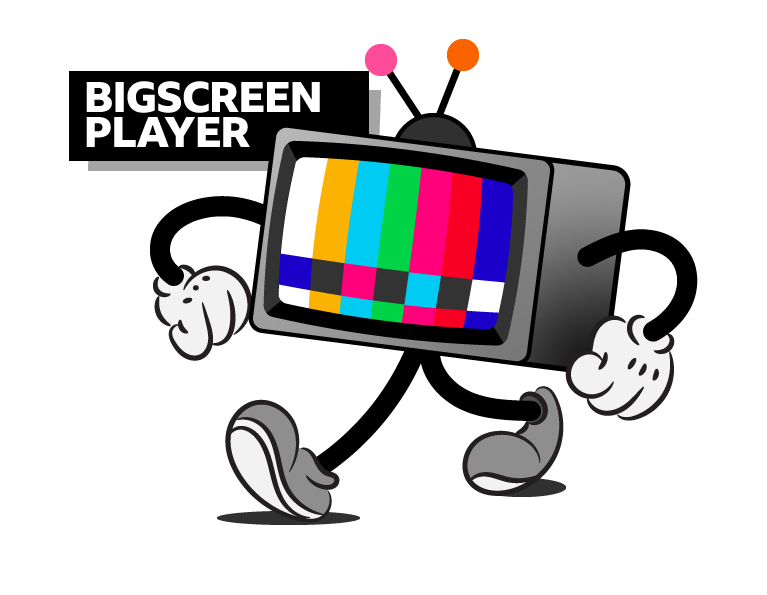 Bigscreen Player logo