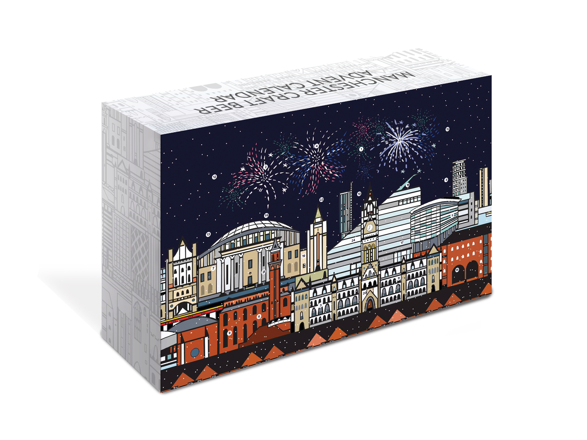 Best beer advent calendar IndyBest review McBeer 2024 Manchester craft beer Charity advent calendar.