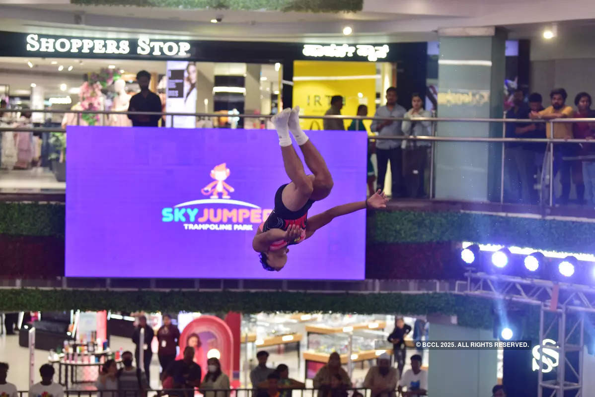 ​Event in Bengaluru puts the spotlight on India's budding trampolinists