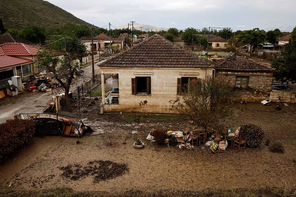 Greece undertakes cleanup following Storm Daniel