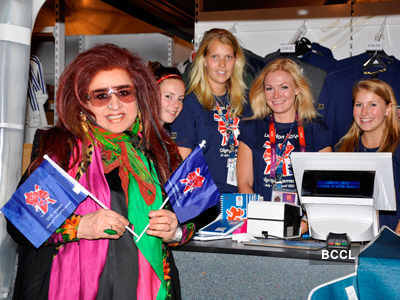 Shahnaz Husain at the Olympics