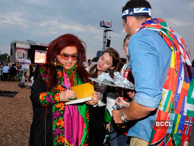 Shahnaz Husain at the Olympics