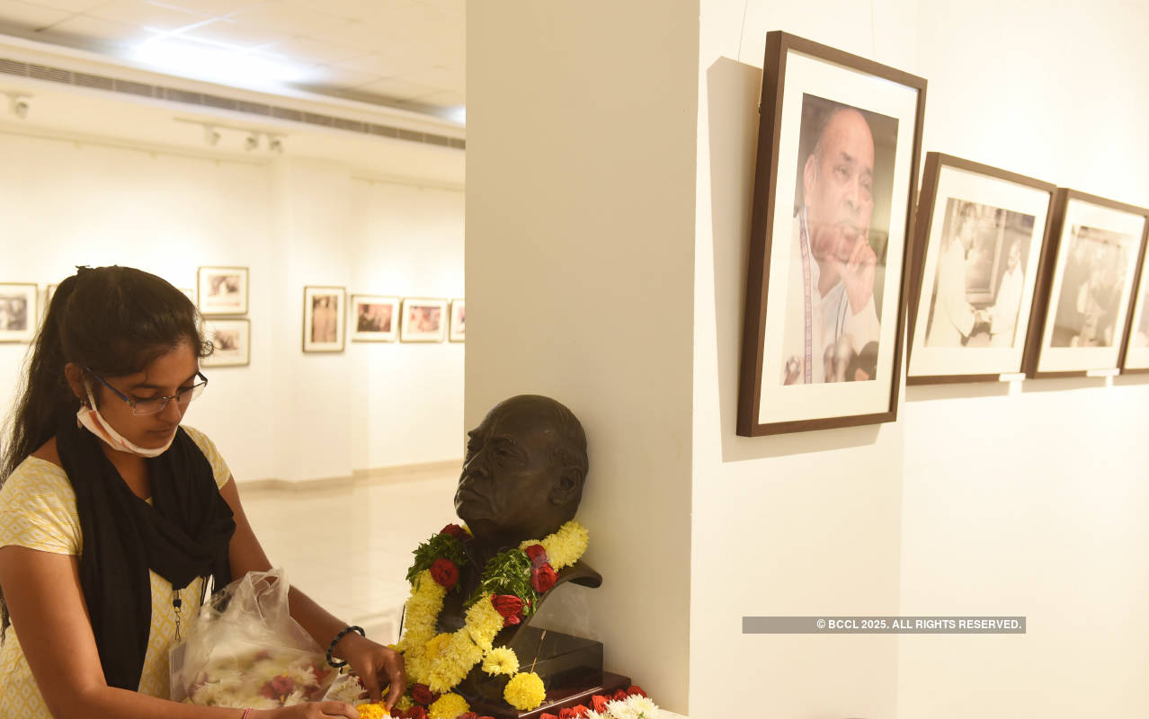 PV Narasimha Rao's photo exhibition