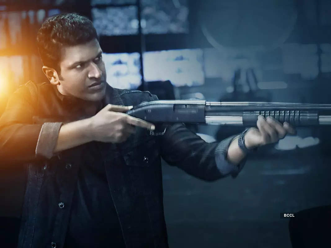 In pictures: Puneeth Rajkumar in James, his last film as lead actor