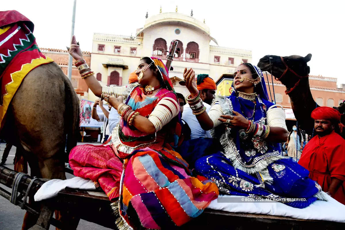 Spectacular Teej festival celebrations in Jaipur