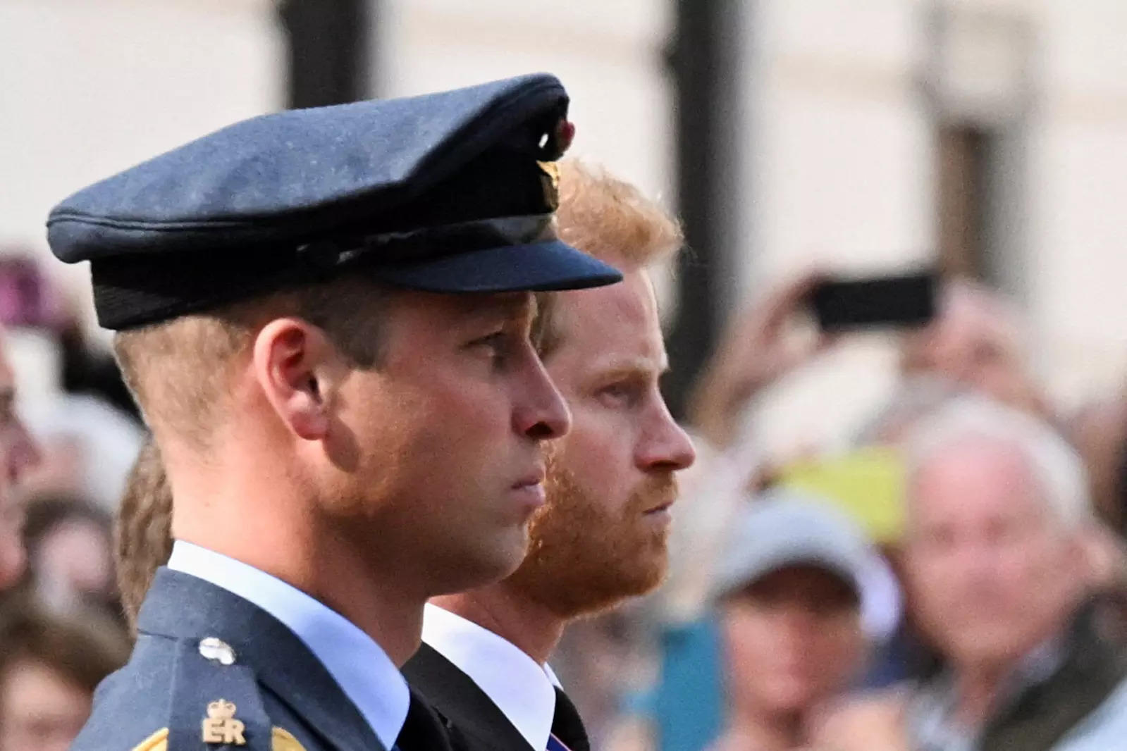 Queen Elizabeth II's coffin procession passes through London; see pics