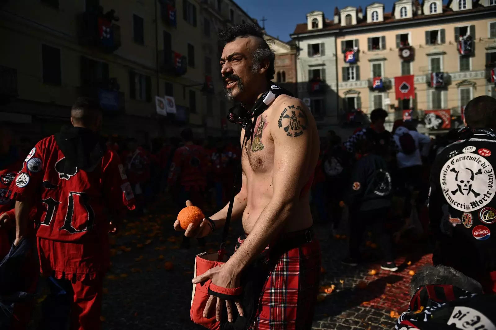 Fun-filled images from Italy's craziest festival ‘Battle of Oranges’