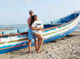 ​Meghna Naidu vacays with her Portuguese tennis player husband Luis Miguel Reis in Goa