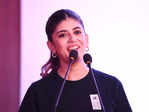 ​Sanjana Sanghi meets young entrepreneurs at the UNDP India event​