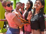 Beauty Queens' sizzling holi celebration