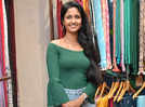 Newlywed actress Keerthi Pandian at the launch of sister Kavitha Pandian's artisanal store’s launch at Mylapore in Chennai