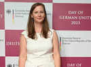 Jaqueline looks pretty at the Day of German Unity celebration at Hyatt Regency in Chennai