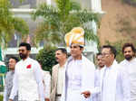 ​Randeep Hooda and Lin Laishram welcomed warmly in Mumbai following their wedding​