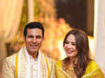 ​Randeep Hooda and Lin Laishram welcomed warmly in Mumbai following their wedding​