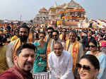 From Amitabh Bachchan to Alia Bhatt and Ranbir Kapoor, stars attend the Ram Mandir Pran Prathistha ceremony