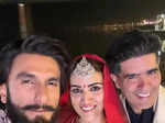 Ranveer Singh and Kriti Sanon walk the ramp for Manish Malhotra, offer prayers in Varanasi