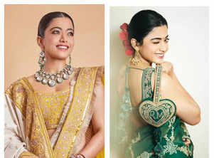 Take cues Rashmika for a perfect Punjabi wedding look