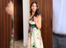 Suhana Khan ditches red for Christmas and radiates in a floral tone dress