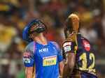 KKR break RR's momentum to stay in playoff contention