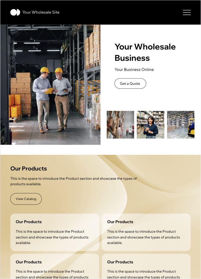 Wholesale Cover