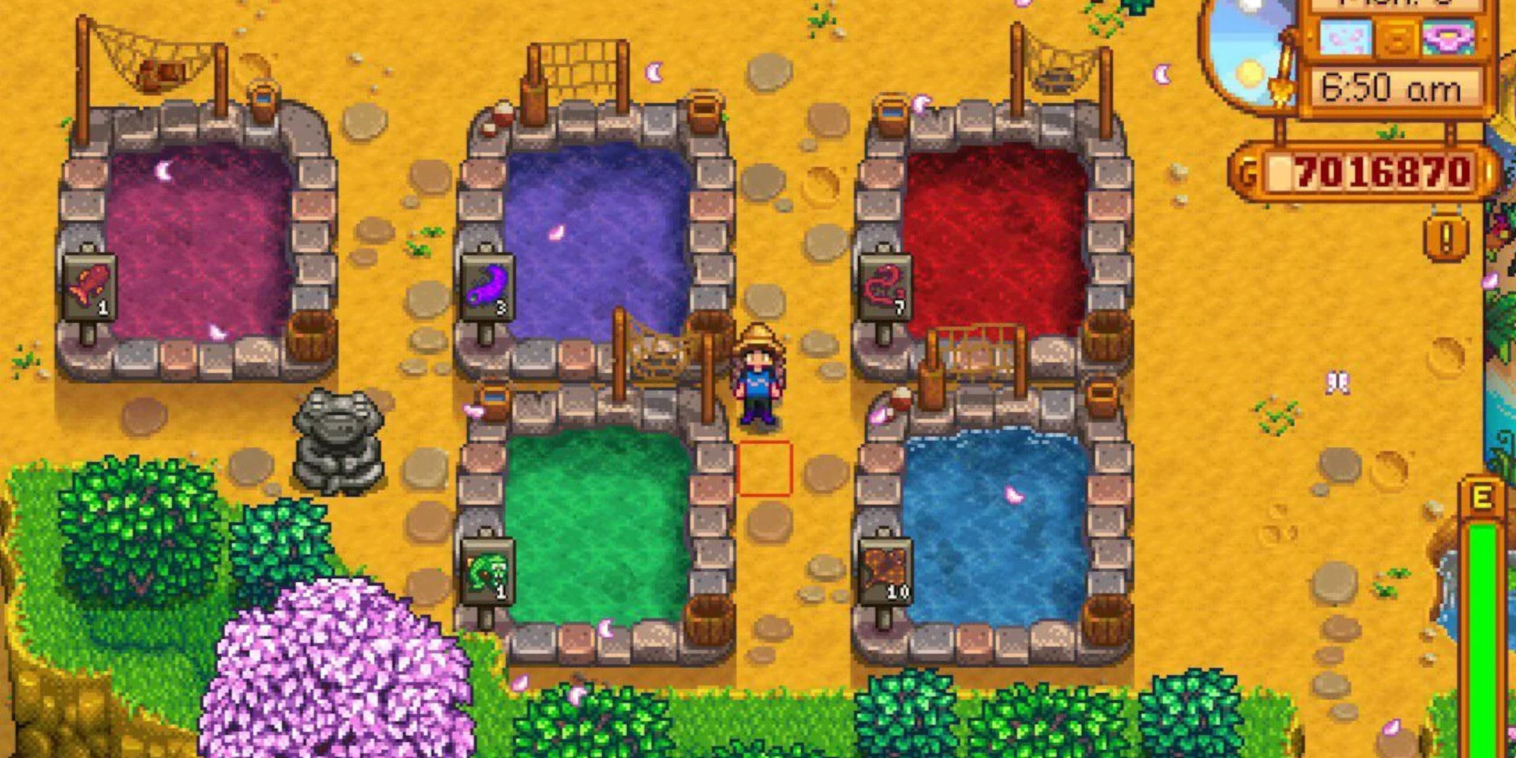 stardew valley fish pond farm every fish