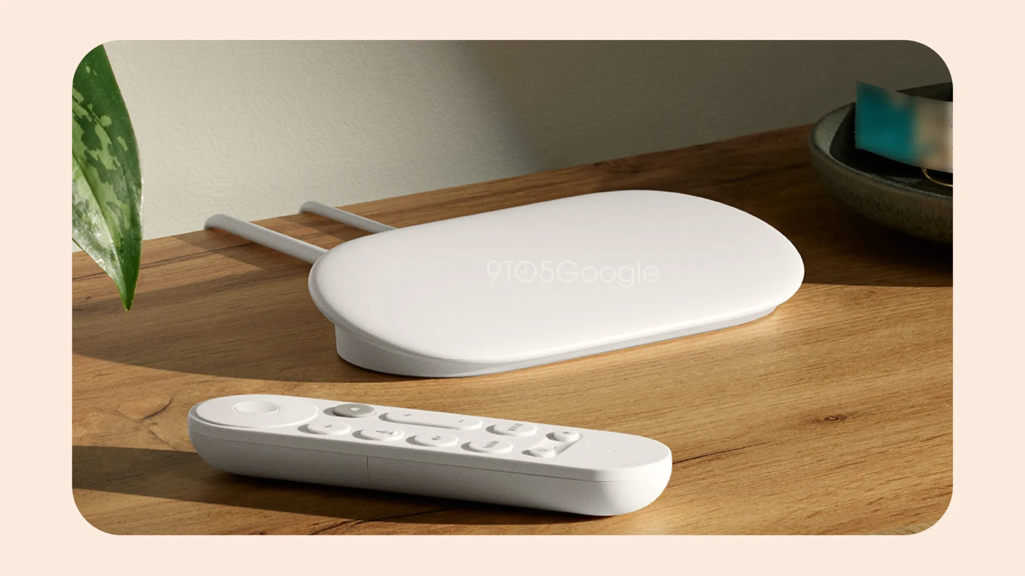 A leaked image of an unreleased Google set-top streaming box. 