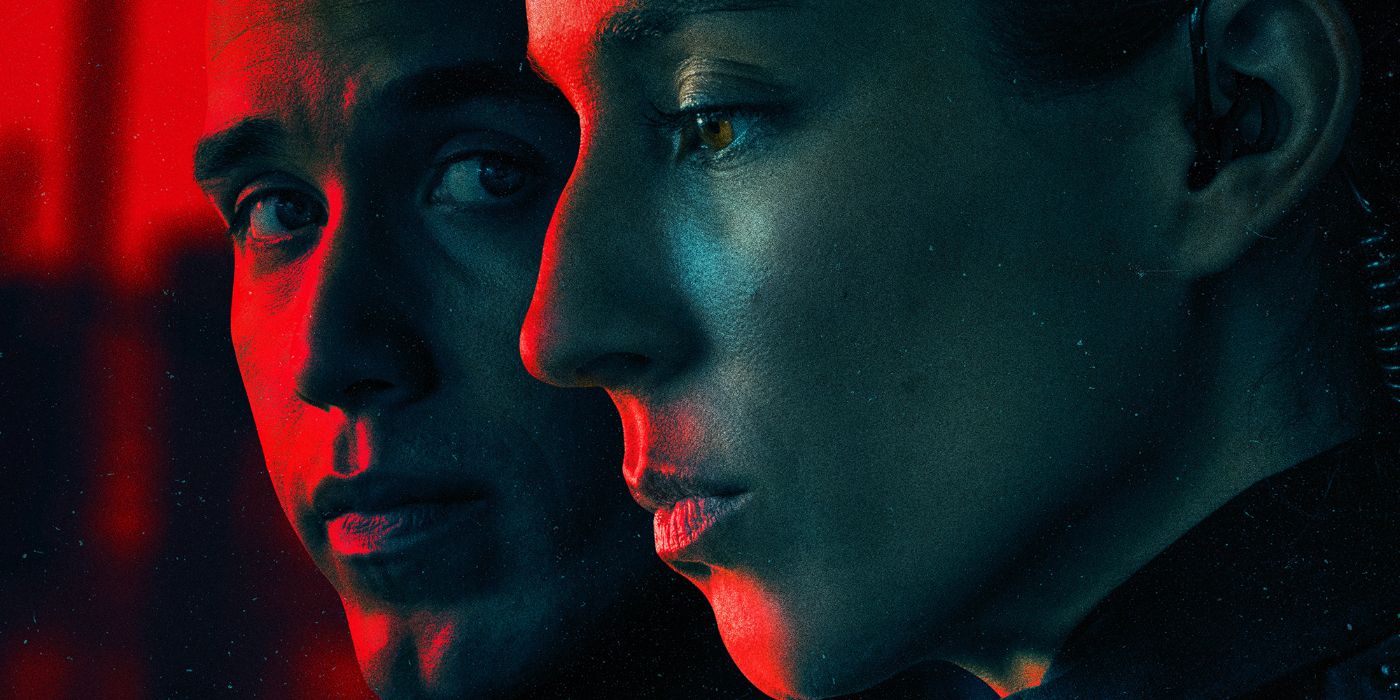 Troian Bellisario and Brandon Larracuente in the poster for On Call