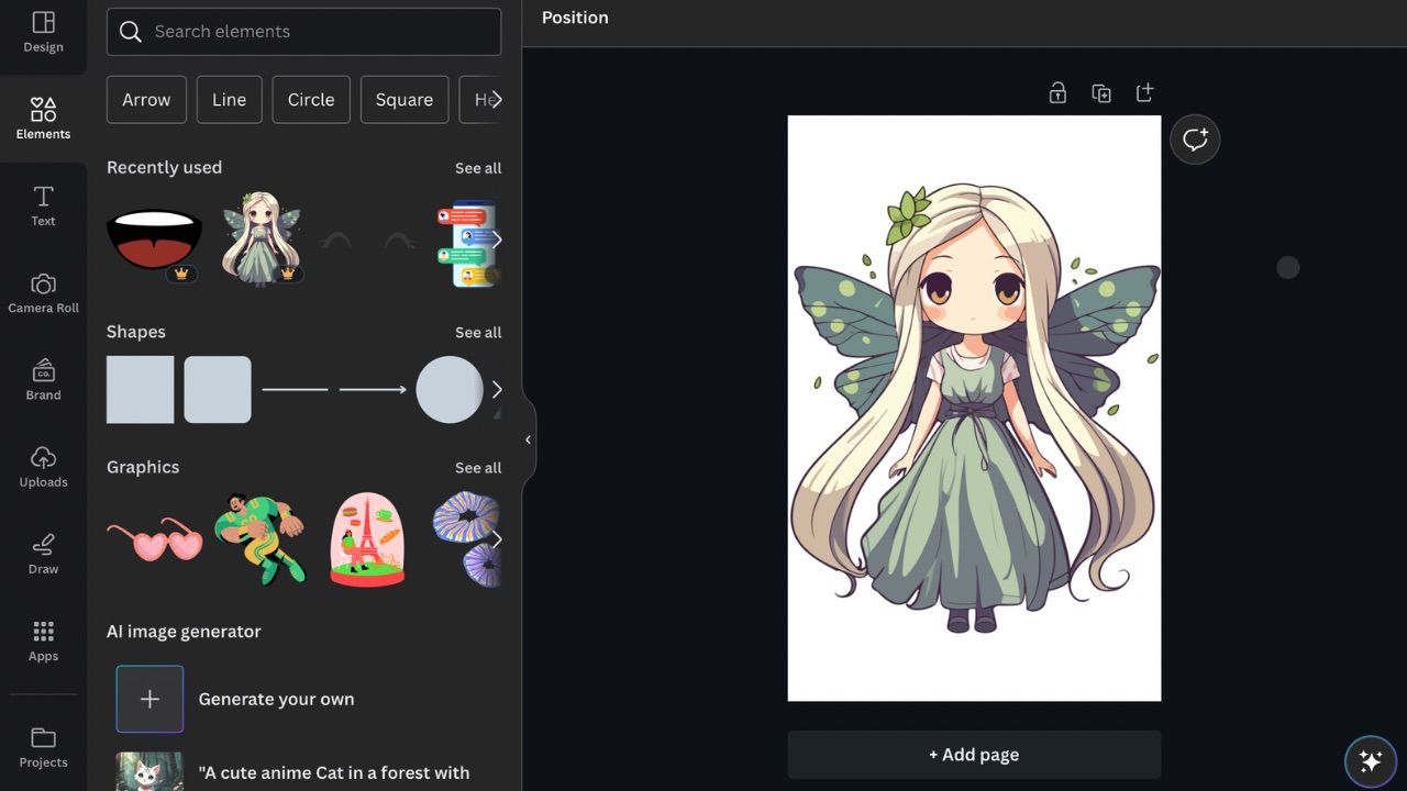 PNGTuber Avatar on Canva