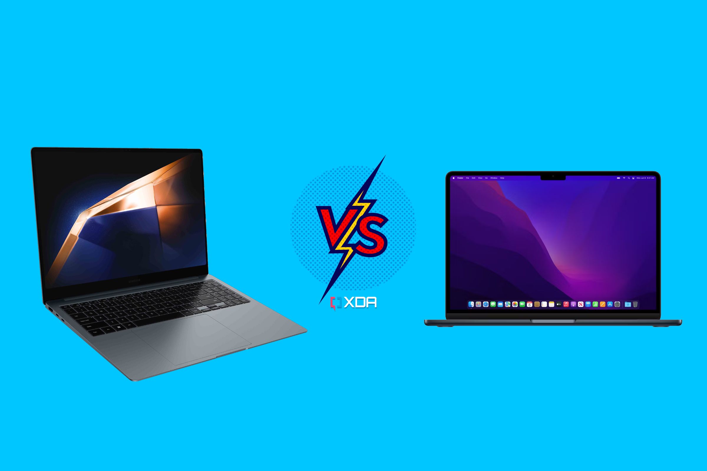 Samsung Galaxy Book 4 Pro vs MacBook Air