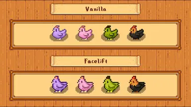 Dino Chickens Textures: Purple, Pink, Green, Custom