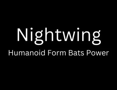 Nightwing - Humanoid Form Bats Power