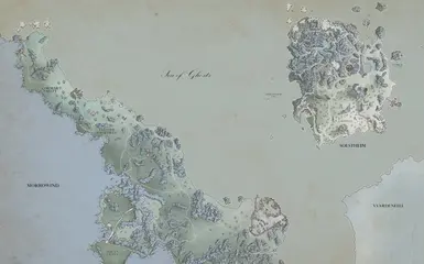 Solstheim and Baan Malur Paper Map for FWMF