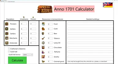 Universal Anno Calculator