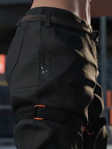 Combat Pants - close-up details