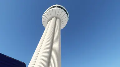 V5.2 Gatwick Tower from below