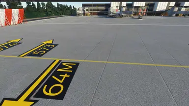 V6.3 Non flickering taxiway markings